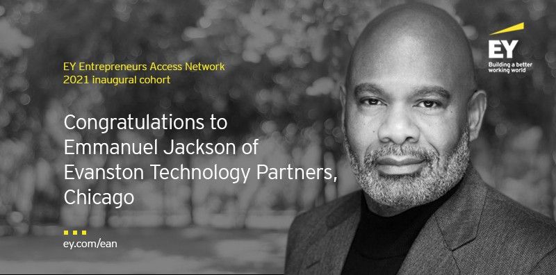 Emmanuel Jackson Named to 2021 EY Entrepreneurs Access Network Inaugural Cohort